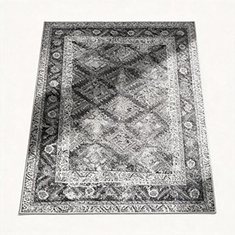 ANIXOL Washable Vintage Boho Area Rug