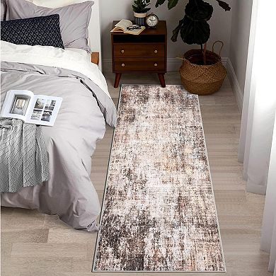 ANIXOL Washable Vintage Runner Rug