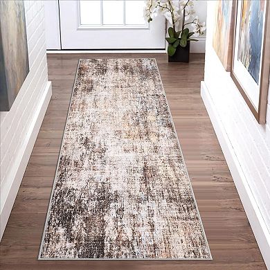 ANIXOL Washable Vintage Runner Rug