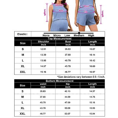 Maternity 2 Piece Outfit Casual Summer Sleeveless Crop Top and Shorts Set for Pregnancy