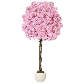 ANIXOL 6ft Pink Cherry Blossom Tree