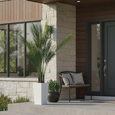 ANIXOL 4.5-ft Artificial Palm Tree Planter