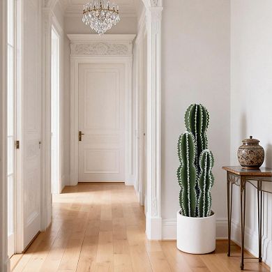 ANIXOL Tall Artificial Cactus with Planter