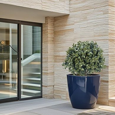 ANIXOL 2-Pack Artificial Boxwood Topiary