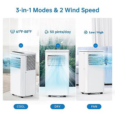 8000 BTU Portable Air Conditioner