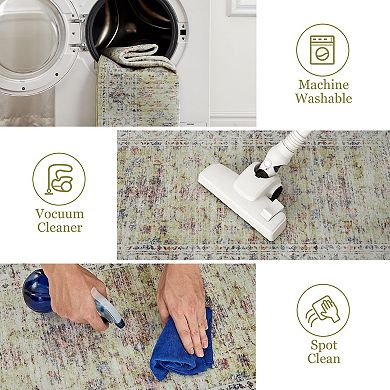 ANIXOL Vintage Washable Area Rug
