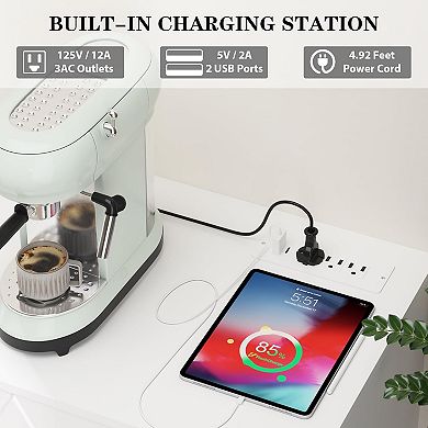 9-Drawer Dresser with Triangular Pattern, AB Box Design,Spacious Storage for Bedroom or Living Room