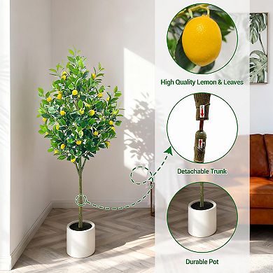ANIXOL 5ft Artificial Tree with Planter