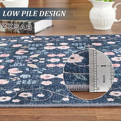 ANIXOL Vintage Washable Area Rug