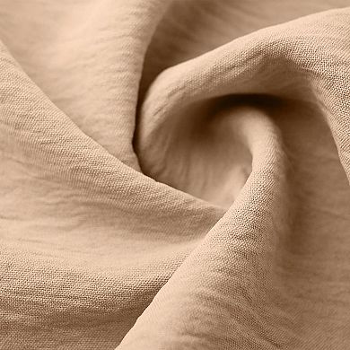 Women's Wide Leg Pants High Waist Drawstring Tie Side Slit Soft Casual Long Pants