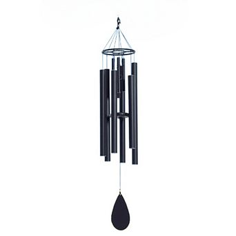 Modern Memorial Charcoal Wind Chime