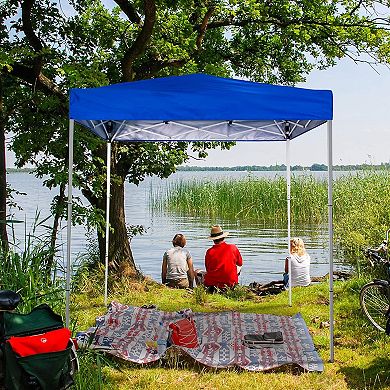 6×4 ft Portable Pop‑Up Canopy Tent Outdoor Instant Shelter with Carry Bag