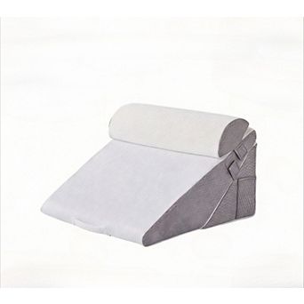 Adjustable 3 pc Memory Foam Wedge Pillow for Sleep, Post-Surgery, Acid Reflux Relief