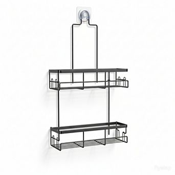 Hanging Shower Caddy No Drilling Rustproof Shelf for Shampoo and Soap
