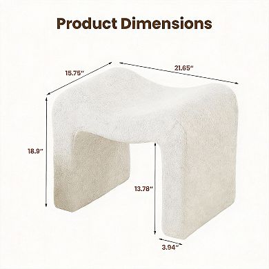 Modern M-shaped footstools, shoe stools, makeup stools, multifunctional stools, portable and comfort