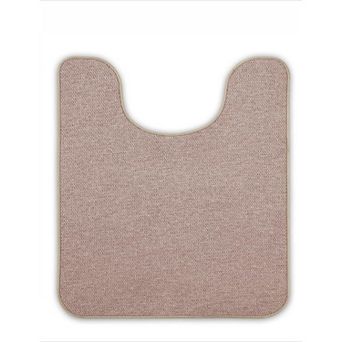 U Shaped Bathroom Rug Machine Washable Non Slip and Quick Dry