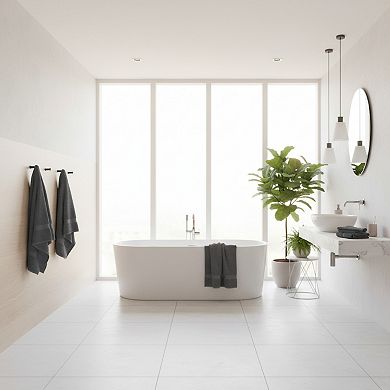 Luxury Towel Set Plush Ring Spun Cotton Super Absorbent Quick Dry