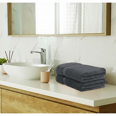 Luxury Towel Set Plush Ring Spun Cotton Super Absorbent Quick Dry