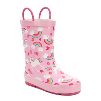 Western Chief Toddler Girls Unicorn Fields Rain Boots
