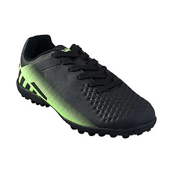 Santos Turf Soccer Shoes-Black/Green
