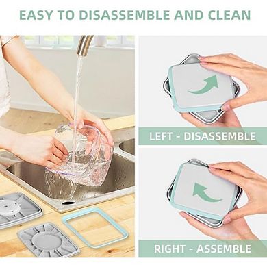 Airtight Food Storage Containers with Lids, 6-Piece Stackable Pantry Set