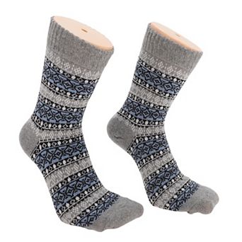 5 Pair Men's Soft Winter Warm Socks Multicolor