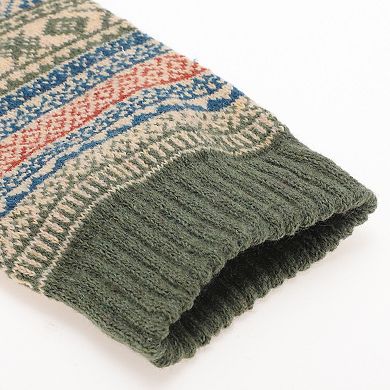 Men's Retro Winter Warm Socks Multicolor 5 Pair