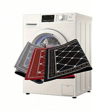 Non-Skid Waterproof 2-Piece Kitchen Mat Set