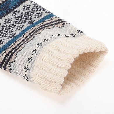 Men's Retro Multicolor Socks - 5 Pairs for Ultimate Comfort