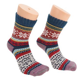 Women's Thermal Winter Warm Socks Multicolor 5 Pair