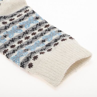 5 Pair Men's Cozy Winter Warm Socks Multicolor