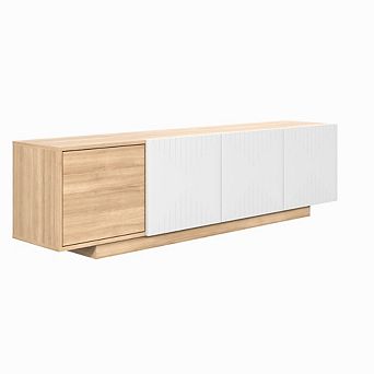 Nexera Riva Tv Stand, 72- Inch