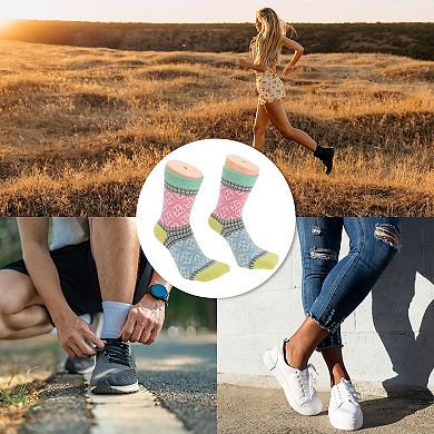 Women's Thermal Soft Winter Warm Socks Multicolor 5 Pair