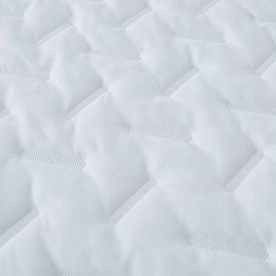 Unikome Waterproof Quilted Mattress Protector Fitted Sheet, Noiseless Mattress Cover