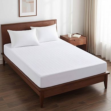 Unikome Waterproof Quilted Mattress Protector Fitted Sheet, Deep Pocket up to 18 Inches