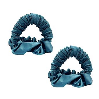 Heatless Curling Scrunchies 2 pc Set Soft Satin Hair Curling Tool