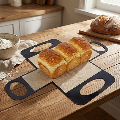 Reusable Loaf Pan Liner with Nonstick Mesh and Lift Handles