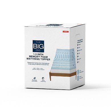 The Big One® Memory Foam Mattress Topper