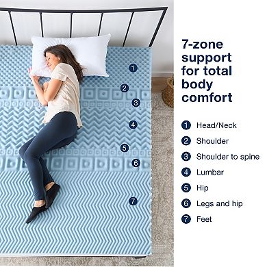 The Big One® Memory Foam Mattress Topper