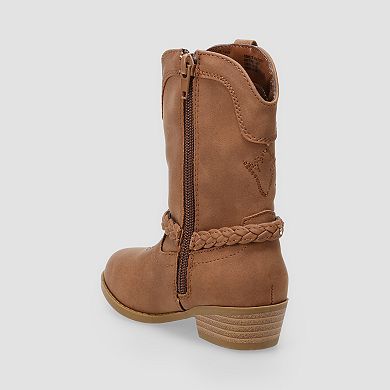 Jumping Beans® Mitter Toddler Girls Western Boots