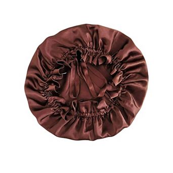 100% Mulberry Silk Adjustable Double Layered Caps Bonnets