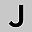 Silver Tone J