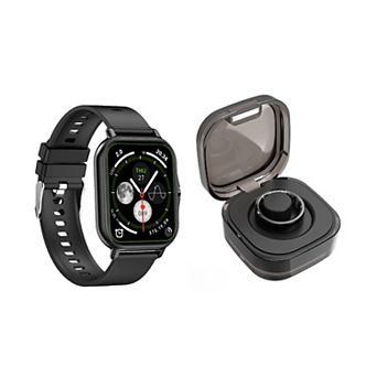 Smart Watch & Wellness Ring Bundle Bluetooth Calling, Fitness Tracking & 24/7 Health Monitoring