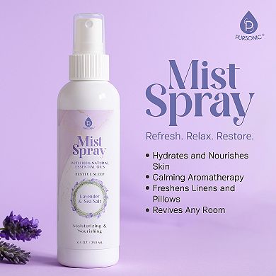 Aromatherapy Mood & Ambiance Bundle: Essential Oils + Mist Spray for Stress Relief & Skin Harmony