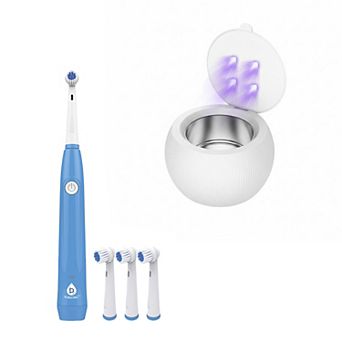 Advanced Oral Care & Hygiene Bundle - Ultrasonic Cleaner Pod + Rechargeable Electric Toothb