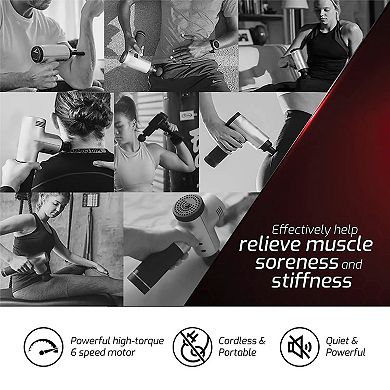 The Ultimate Muscle Recovery Duo: Hot & Cold Massager + Deep Tissue Massage Gun
