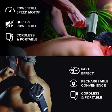 The Ultimate Muscle Recovery Duo: Hot & Cold Massager + Deep Tissue Massage Gun