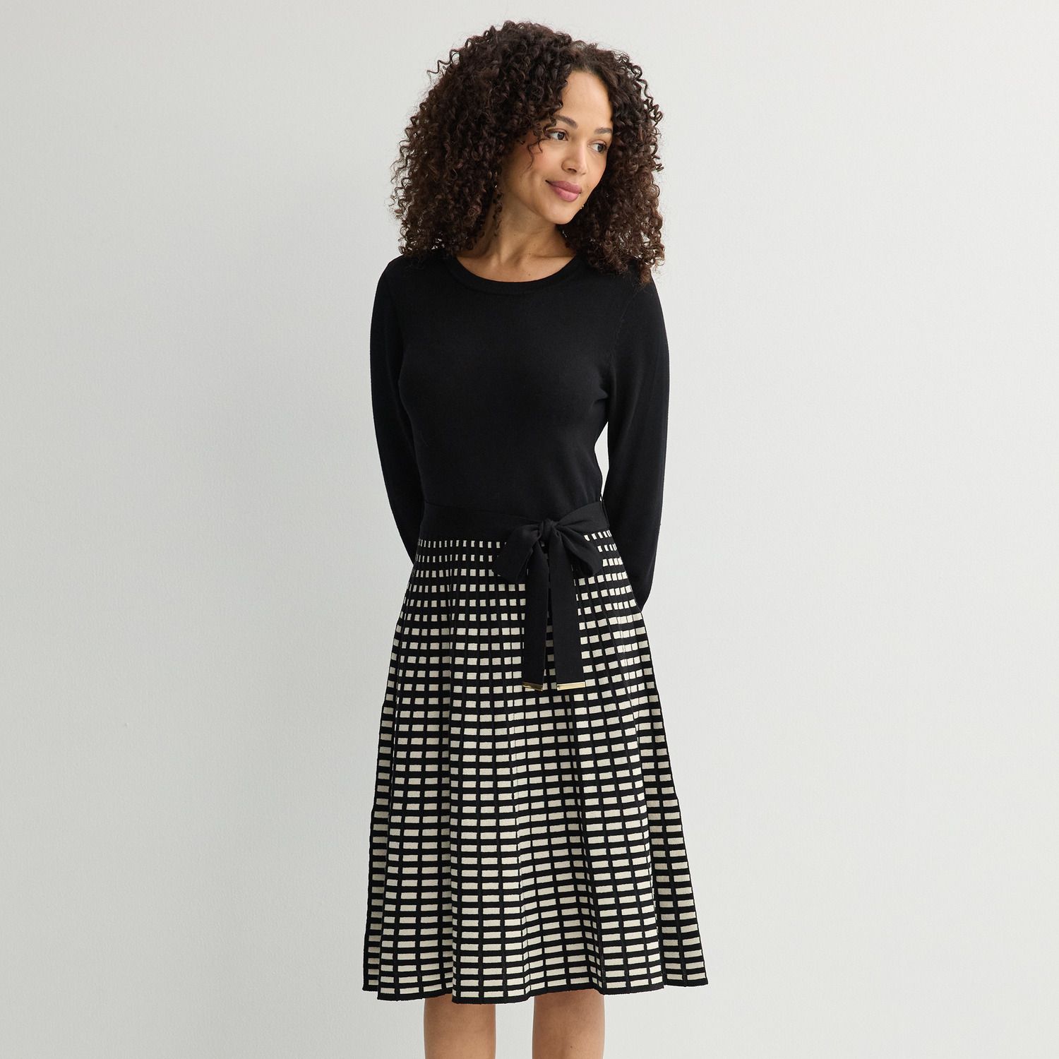 Женское платье Robbie Bee Long Sleeve Sweater Dress — фото 1