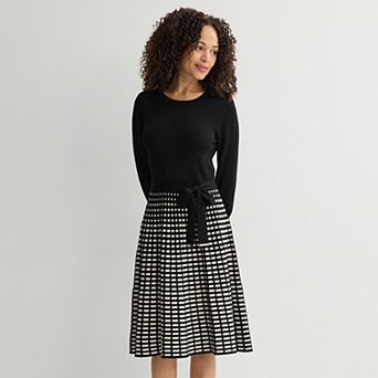 Women's Robbie Bee Long Sleeve Sweater Dress
