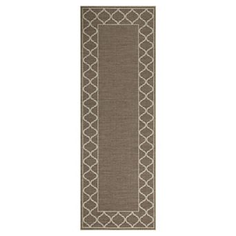 Easy Jute Washable Entryway Doormat Bordered Non-Slip Rugs Farmhouse Modern Carpet For Living Room